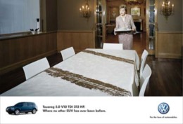VW Touareg commercial