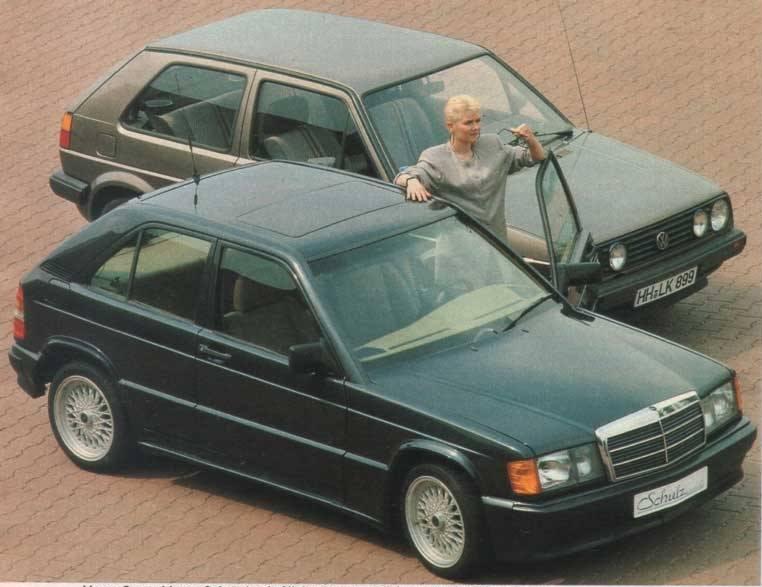 Mercedes tuned by Schulz